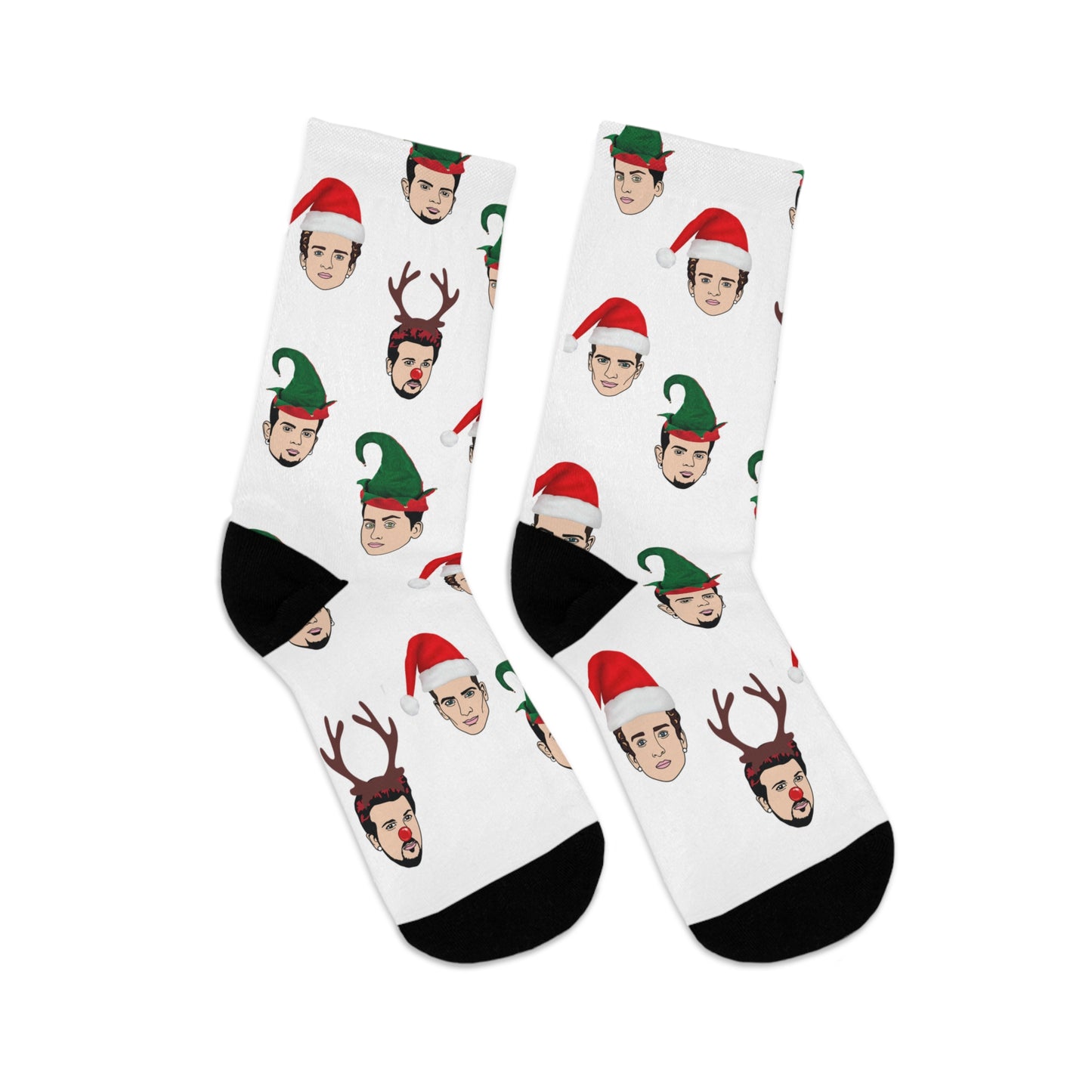 Merry Christmas, Happy Holidays Socks