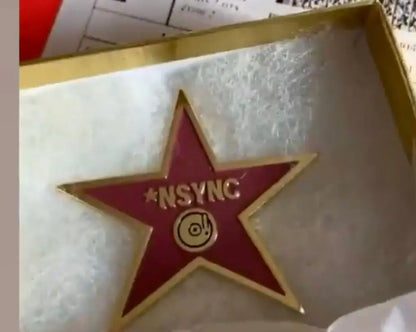 *NSYNC’s WOF STAR PIN! Rodra’s Room